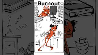 The 5 Stages of Burnout [Shorts Version] #sproutsschools #burnout #mentalhealth