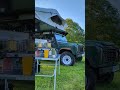 the ultimate family camper #defender #rooftoptent #adventure #camping