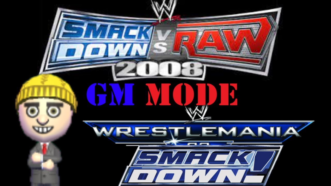 WrestleMania Smackdown! (WWE SVR 2008 GM MODE Episode 86) - YouTube