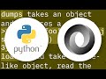 What is the difference between json.dumps and json.load?