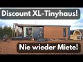 Discount Design Tinyhouse 2023. Never rent again! With building permit 80-85% in Germany!