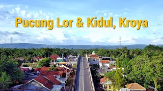 Drone View Desa Pucung Lor \u0026 Pucung Kidul, Kroya - Cilacap