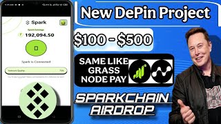 SPARK CHAIN AI NEW DEPIN PROJECT 2025