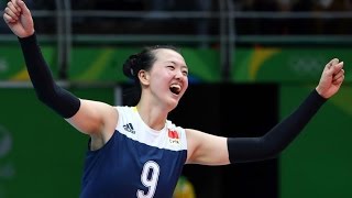 Zhang Changning - Most Valuable Player of China Women's National Volleyball Team