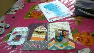 Flipbook using Project life cards