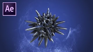 After Effects Tutorial - With Element 3D Audio sync to noise attribute.