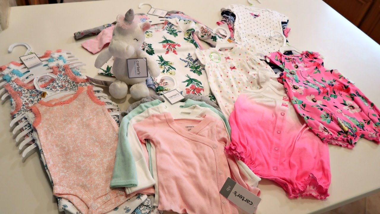 Carter S Baby Girl Haul Youtube