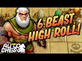 Bullying Twitch Chat with a 6 Beast High Roll! | Auto Chess Mobile | Zath Auto Chess 120