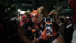 107.12/9中和閭山宮感天大帝三年圓科南巡謁祖參香回駕遶境【板橋聖平社-金龍團】