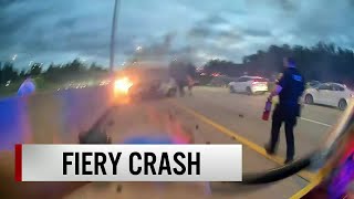 Body camera video reveals new details in Parma police pursuit turned deadly wrong way crash