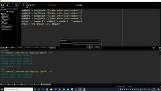 Adding and multiplying numbers in Python