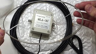 Cheap MLA-30 MegaLoop Active Broadband Loop Antenna Unboxing!