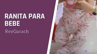 RANITA O PANTALON CON PIE PARA BEBE