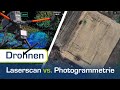 Photogrammetrie vs. Laserscan - welches Verfahren ist besser für die Drohnenvermessung?