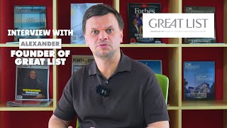 Alexander Sysoev on How 'Great List' Is Redefining Dining Guides for Foodies Worldwide