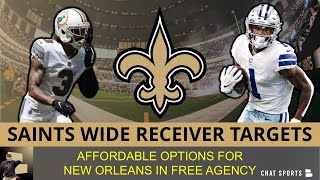 Saints Affordable Wide Receiver Targets To Sign In NFL Free Agency Ft. Cedrick Wilson, Will Fuller