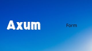 Axum | Form | Rust | Tutorial 22
