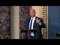 Cory Booker Confederate Monuments Bill Speech on Senate Floor