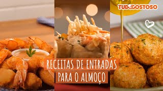 Receitas de Entradas para o Almoço I Receitas TudoGostoso