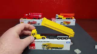 Showcase: Finally Adding Some New Tomica To The Collection - UD, Isuzu, Mitsubishi Trucks \u0026 Hitachi