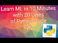 How to Write Machine Learning Code in Python? Code Machine Learning Project in Python in 10 Minutes!