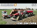 Baling straw, spraying slurry with Kaweco PROFI | Lone Oak Farm | Farming simulator 19 | ep #23