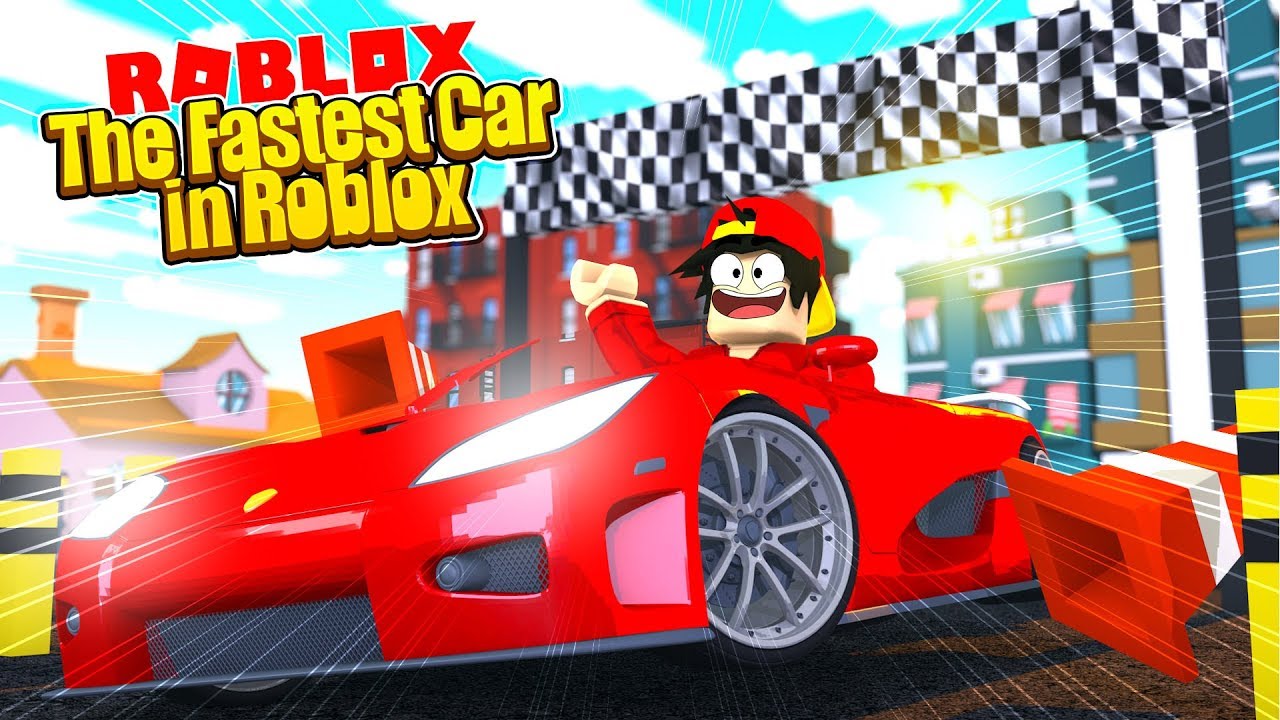 ROBLOX - VEHICLE SIMULATOR - THE FASTEST CAR IN ROBLOX?! - YouTube