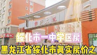 黑龙江省绥化市真实房价之，学区房以买房者身份打电话现场谈价【鬼头看房】