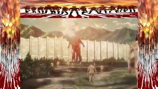 Shingeki no Kyojin / Attack on Titan - Red Titan  - First Giants Scene