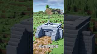 Bunker Bulid Ideas || Minecraft ||Cr: Red Builder