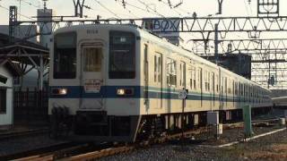 東武8000系8154F（秋の全国交通安全運動HM付き）　岩槻