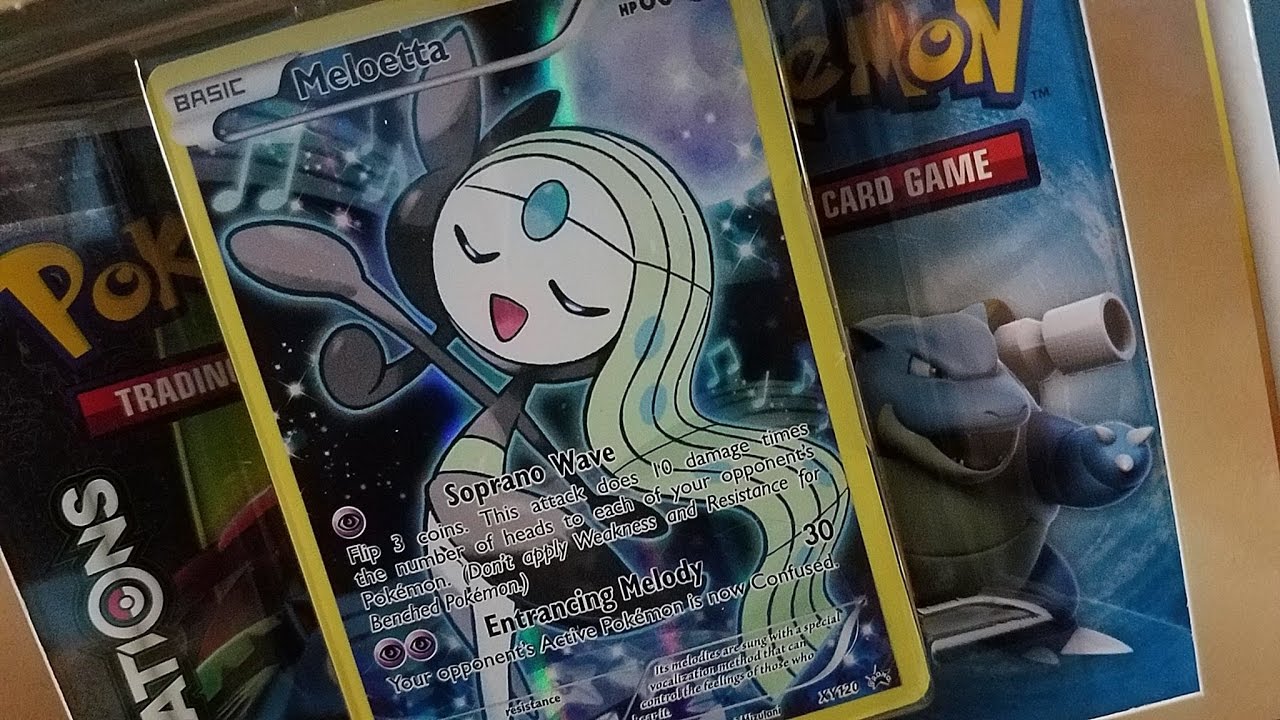 Opening A Meloetta MYTHICAL POKEMON COLLECTION! - YouTube