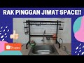 DIY Dish Drainer Jimat Space Shopee