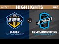 3.15.2023 | El Paso Locomotive FC vs. Colorado Springs Switchbacks FC - Game Highlights