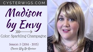 CysterWigs Wig Re Review: Madison by Envy, Color: Sparkling Champagne  [S3E88 2014]