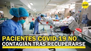 Estudio revela que enfermos de COVID-19 no contagian tras recuperarse