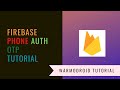 Firebase phone authentication | Android Tutorials