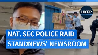 Acting chief editor of StandNews Patrick among 6 arrested by Hong Kong national security police