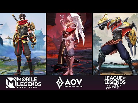 Mobile Legends vs Arena of Valor vs LoL Wild Rift: mapa, gráficos, héroes, comparación de texturas 2021