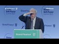 boris johnson shares his opinion of northern ireland s post brexit trade deal in speech