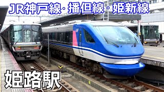 【JR神戸線・播但線・姫新線】姫路駅で見られた車両達／2021年5月　#KAZUの鉄道館