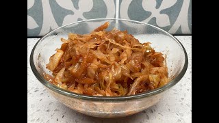 Simple stewed cabbage. Проста тушкована капуста #stewed #cabbage #healthy #Ukrainian #delicious