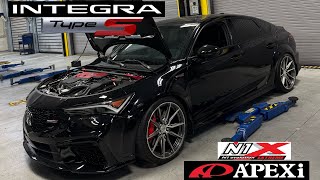 2024 Acura Integra Type-S // A'PEXi N1-X Catback Valved Exhaust \u0026 Full Teardown (E1)