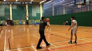 KWSC vs WY-HK | D1-HK Basketball Boys B Grade | 2024-01-24