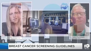 Community Chat: Sentara Radiologist on new breast cancer screening guidelines