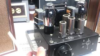 Single Ended Type 42 Pentode Tube Amplifier | The Vintage Audio Life