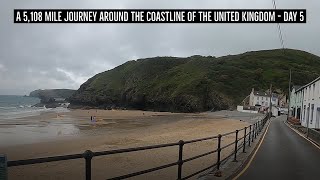 A real time drive around the coastline of the United Kingdom - Day 5