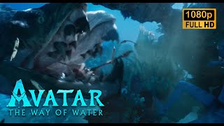 Lo'ak chased by the Akula 1/2 | Avatar: The Way of Water 2022