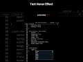 Text Hover Effect #shorts