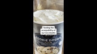 Ice Cream Scoopability Test